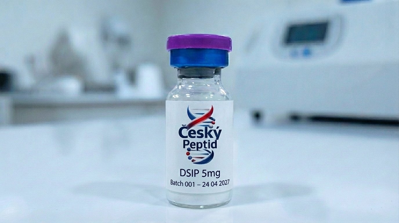 DSIP (Delta Sleep-Inducing Peptide) 5 mg – research peptide vial