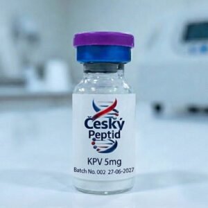 KPV peptid 5 mg – lahvička tripeptidu Lys-Pro-Val od Jolt Peptides