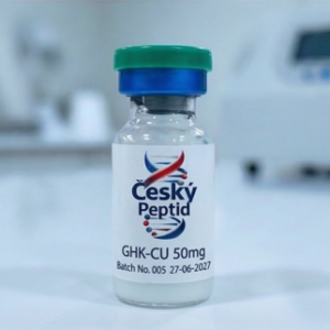 GHK-Cu 50 mg – lahvička měďnatého tripeptidu Jolt Peptides