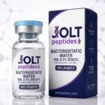 Bakteriostatická voda 3 ml – lahvička a krabička Jolt Peptides
