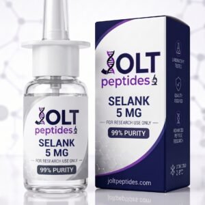 Selank 5 mg – Jolt Peptides vial and box